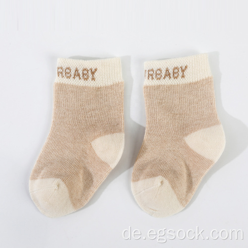 0-6 Monate neugeborene Baby Baby Crew Socken